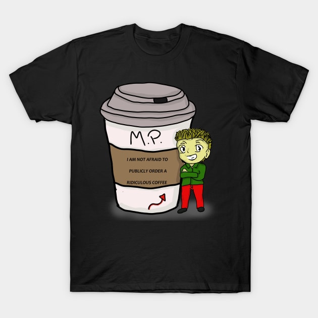 Mark P. coffee order T-Shirt by Katalendw